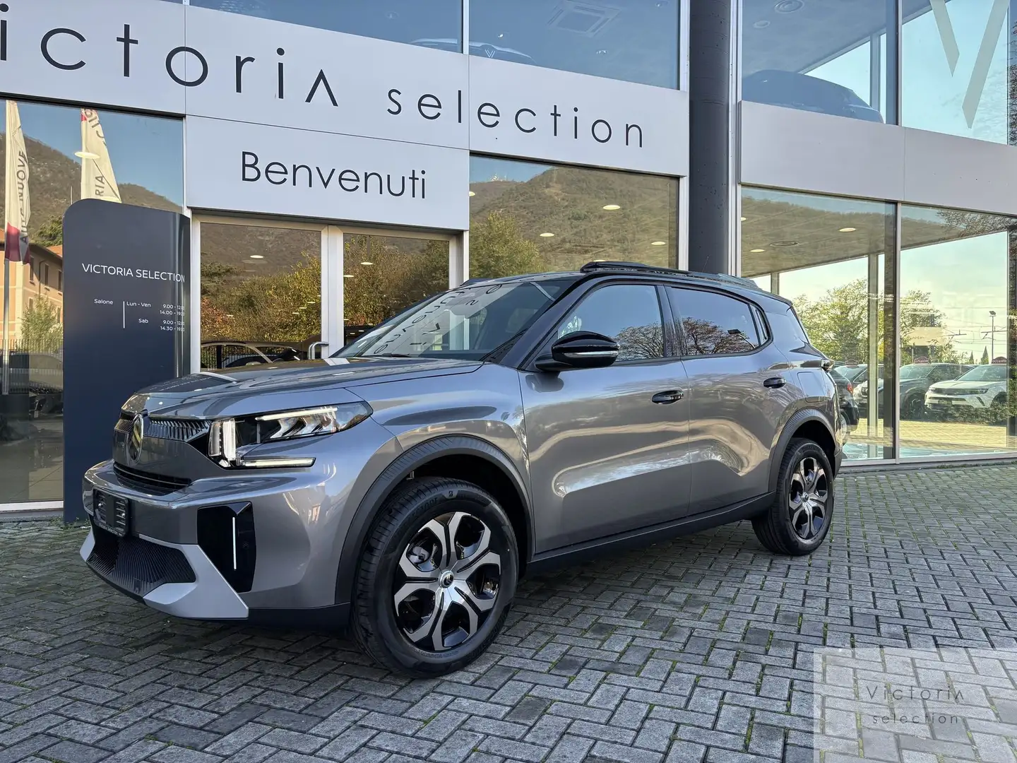 Citroen C3 Aircross AIRCROSS TURBO 100 CV C.MANUALE PLUS CARPLAY RETR Grigio - 2