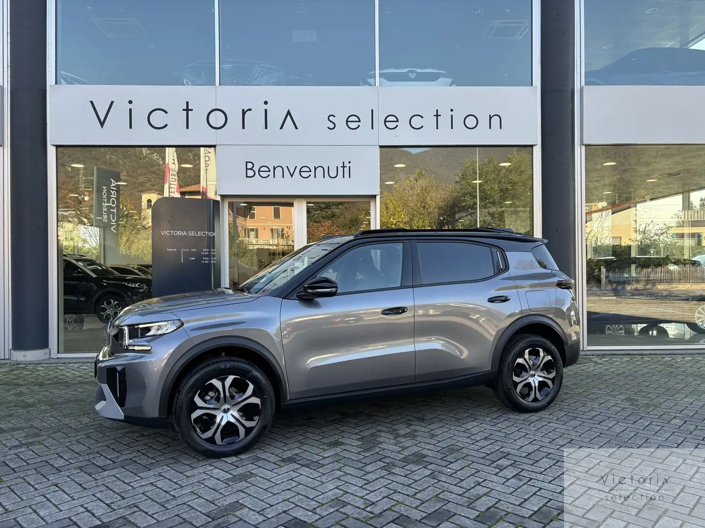 Citroen C3 Aircross AIRCROSS TURBO 100 CV C.MANUALE PLUS CARPLAY RETR Grigio - 1
