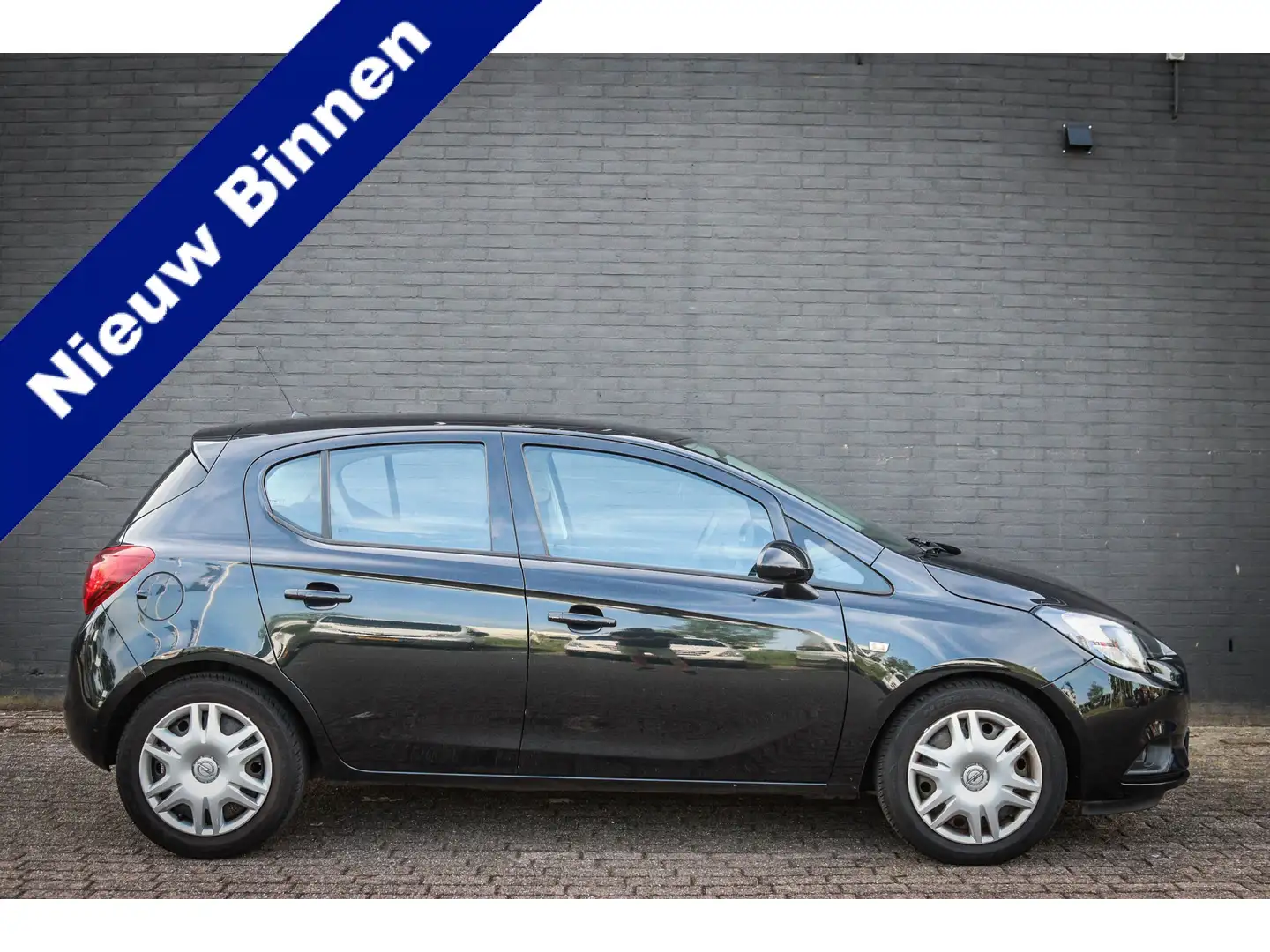 Opel Corsa 1.2 Nieuw binnen; Jouw droomauto? Zwart - 1