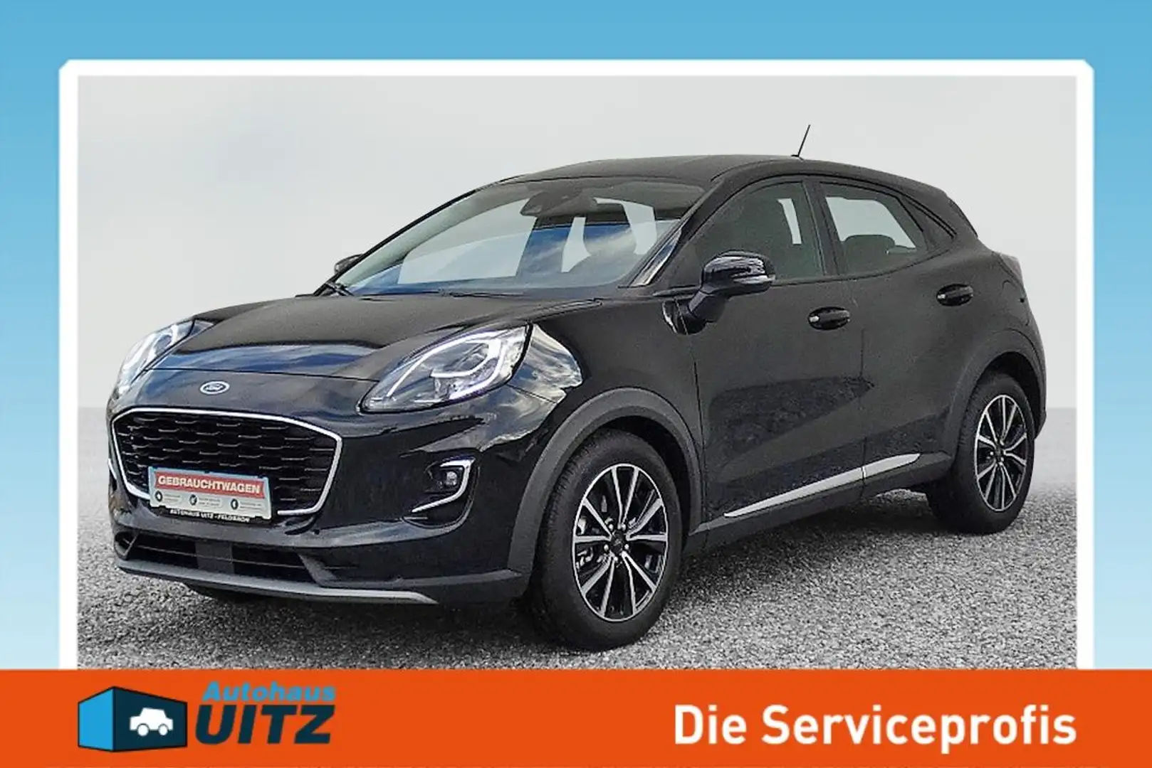 Ford Puma Titanium +Winter+Navi+elekt.HK+ACC+PDC Schwarz - 1