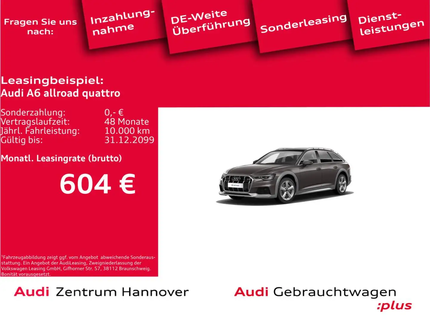 Audi A6 allroad 40 TDI qu. Head-Up Pano Luft B&O Matrix Braun - 1