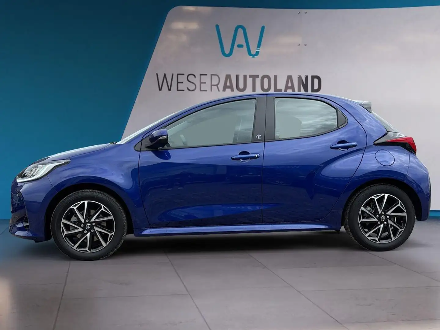 Toyota Yaris Hyb Team D LED SHZ 15 Jahre Garantie Blauw - 2