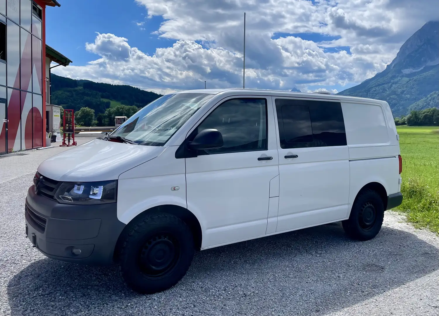 Volkswagen T5 Kombi 2,0 TDI 4motion KR Blanc - 1