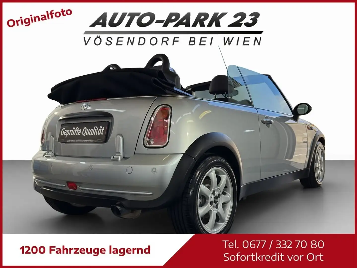 MINI One Cabrio Cabrio Austrian**NEUES-PICKERL 1/2027**MOD2008 Silber - 2