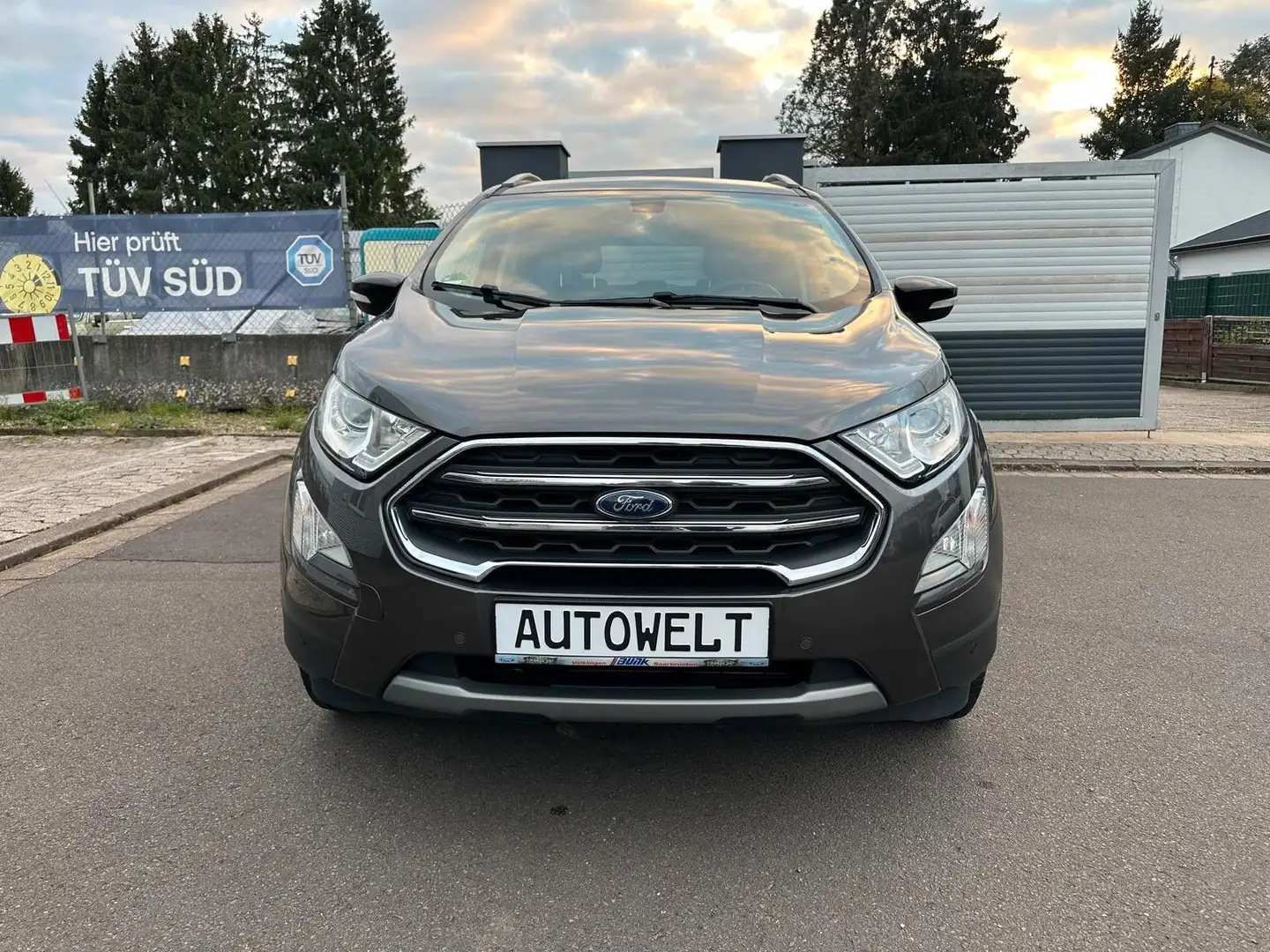 Ford EcoSport Titanium LED Teilleder Schibedach Grau - 2