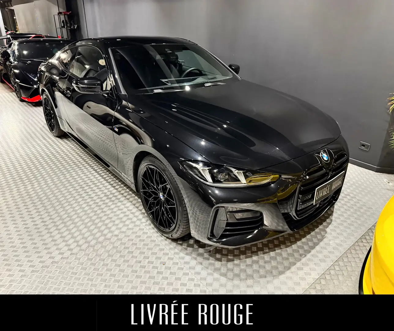 BMW 420 420i Coupe MSport auto Noir - 2