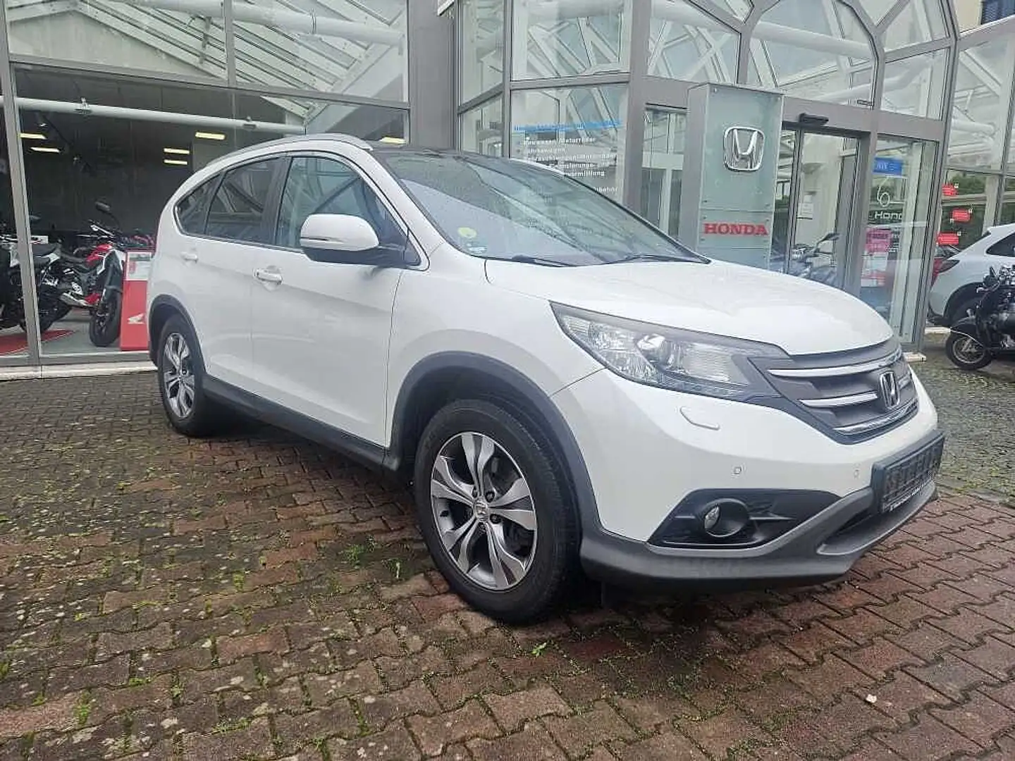Honda CR-V Diesel 2.2i DTEC 4WD Automatik Executive /AHK 2000 Weiß - 2