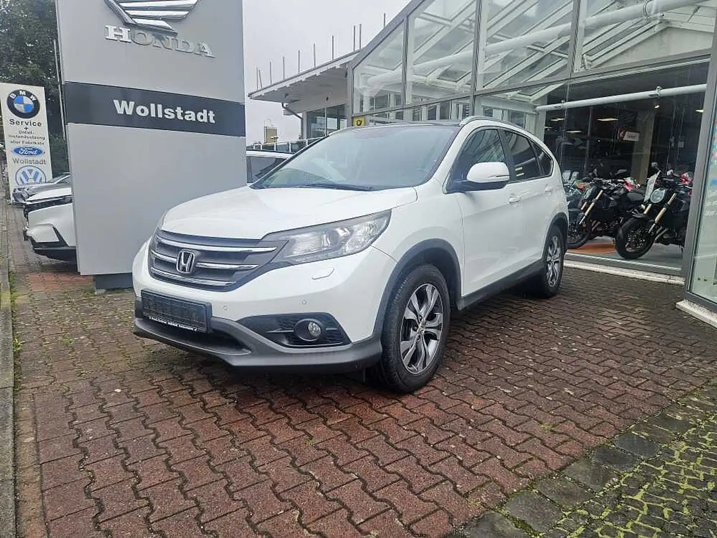 Honda CR-V Diesel 2.2i DTEC 4WD Automatik Executive /AHK 2000 Weiß - 1