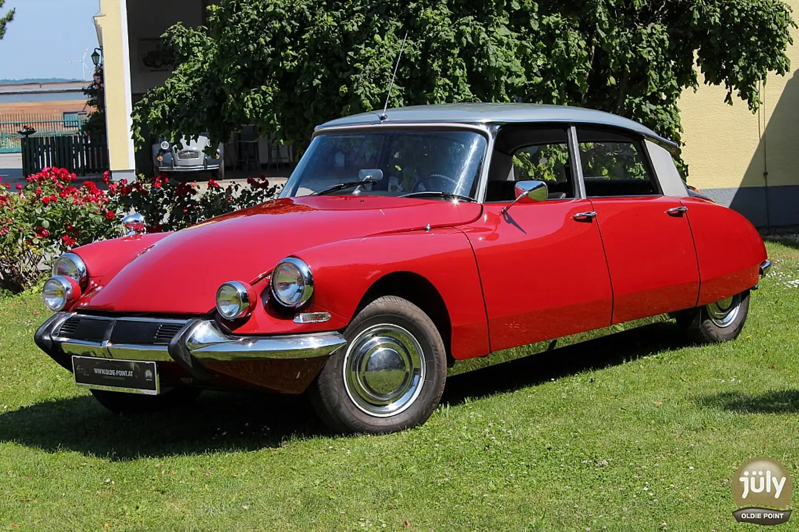 Citroen DS ID 19 – DER INNOVATIVE AUSFLUGSKÜNSTLER DER 60E... Rot - 1
