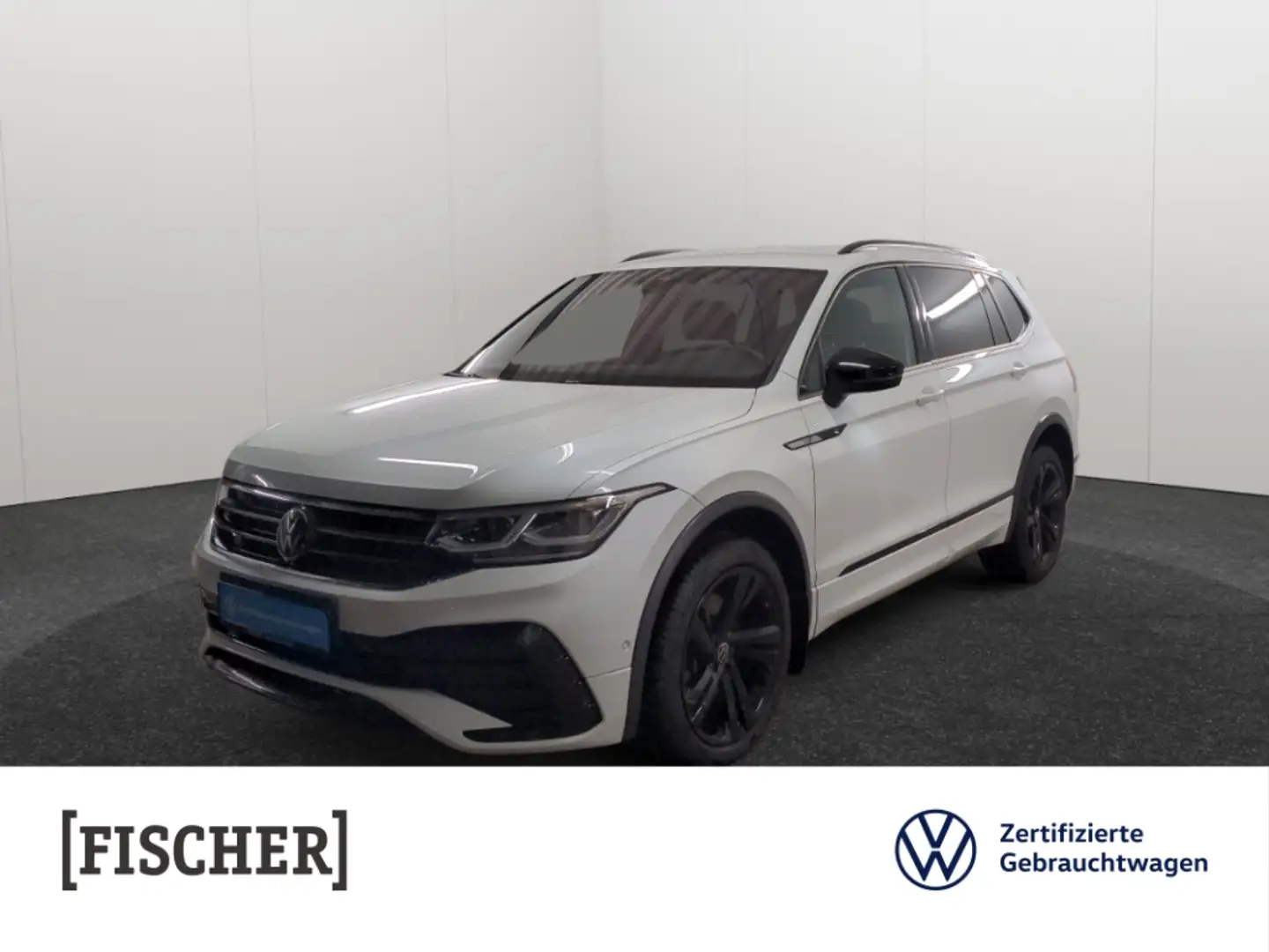 Volkswagen Tiguan Allspace 2.0TDI 4Motion DSG R-Line Matrix AHK Navi 360° ACC Blanc - 1