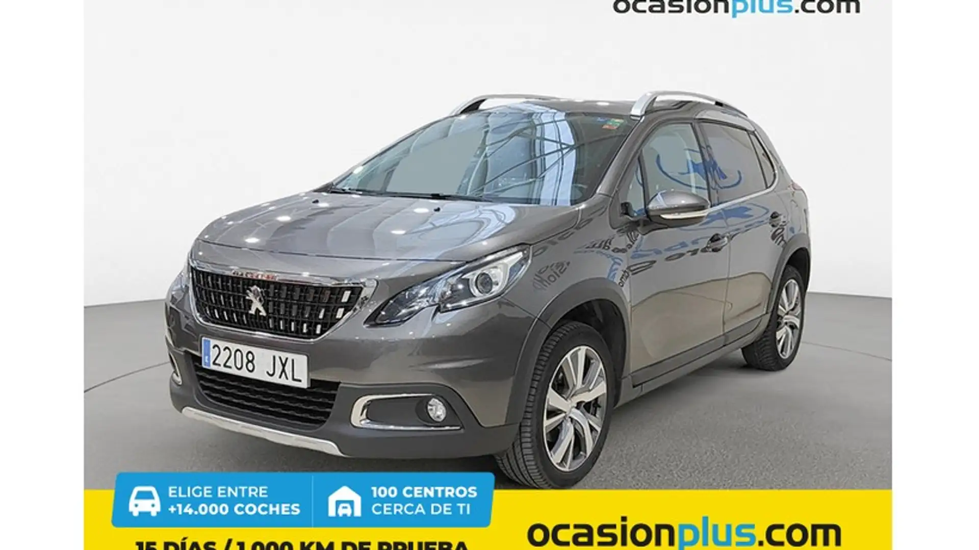 Peugeot 2008 1.6 BlueHDI S&S Allure 120 Silber - 1