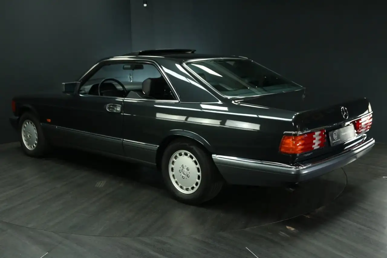Mercedes-Benz 560 SEC, Schweiz,96 tkm, Scheckheft, Airbag, foto 6