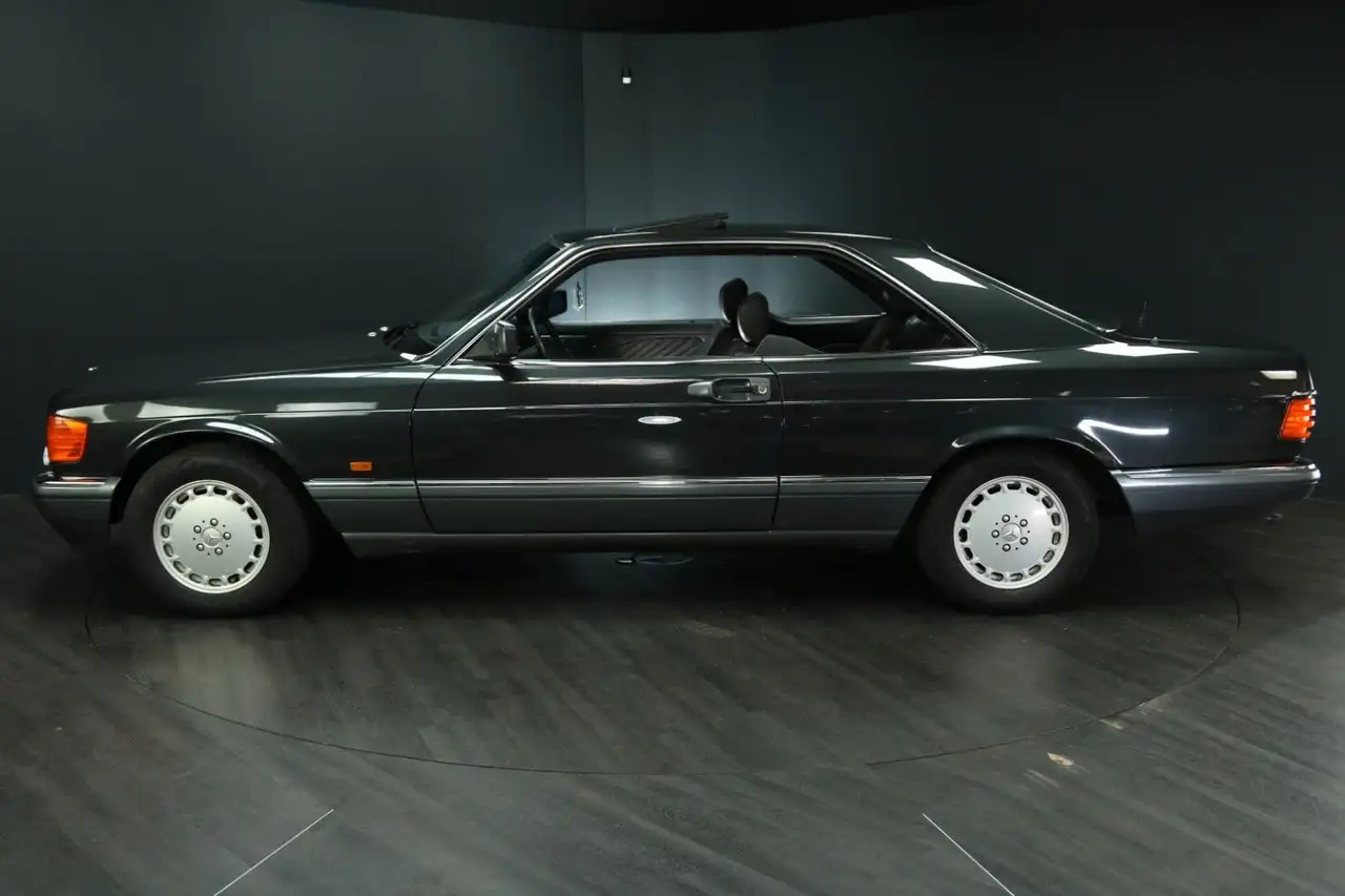Mercedes-Benz 560 SEC, Schweiz,96 tkm, Scheckheft, Airbag, foto 8