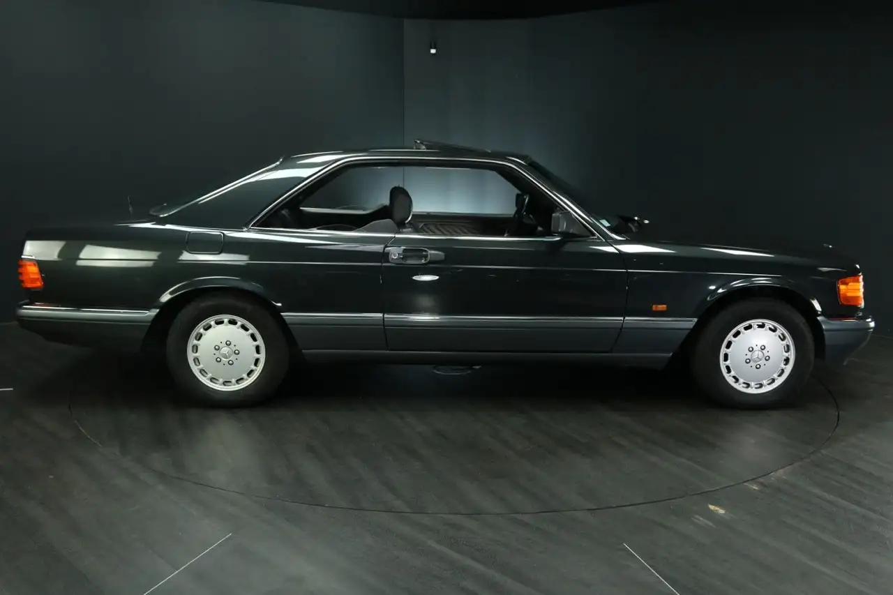 Mercedes-Benz 560 SEC, Schweiz,96 tkm, Scheckheft, Airbag, foto 7