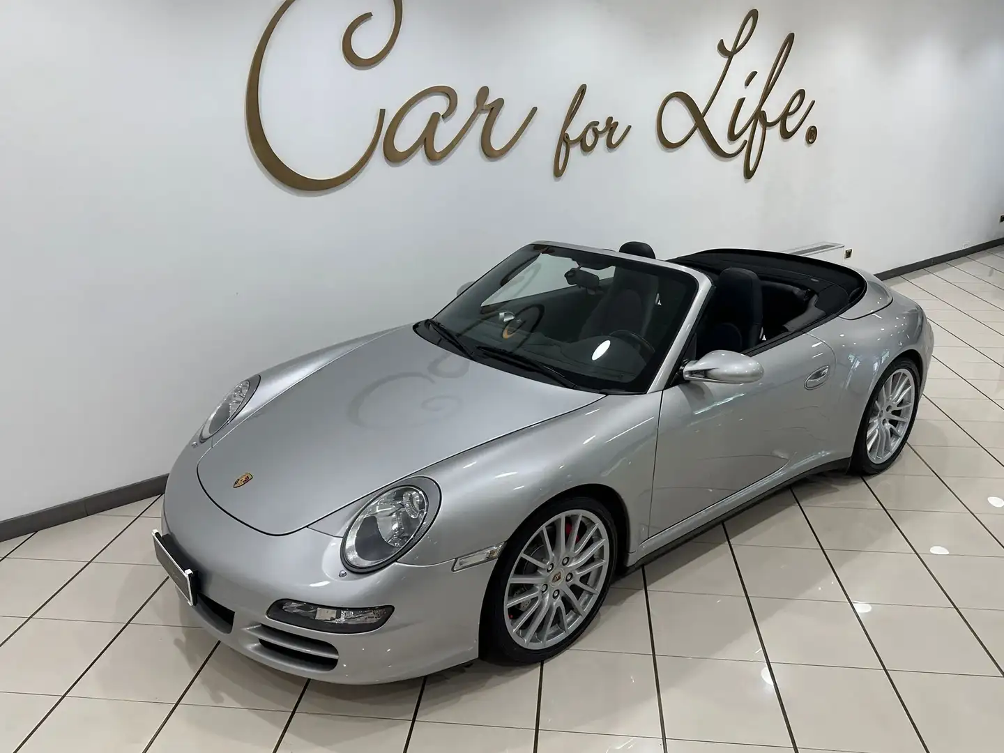 Porsche 997 Carrera ( 911 ) 4S Cabriolet Srebrny - 1