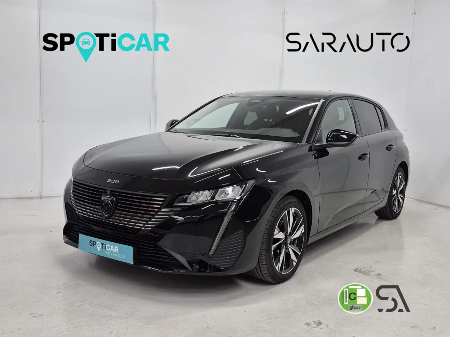 Peugeot 308 1.5 BlueHDi S&S Allure EAT8 130 Zwart - 1