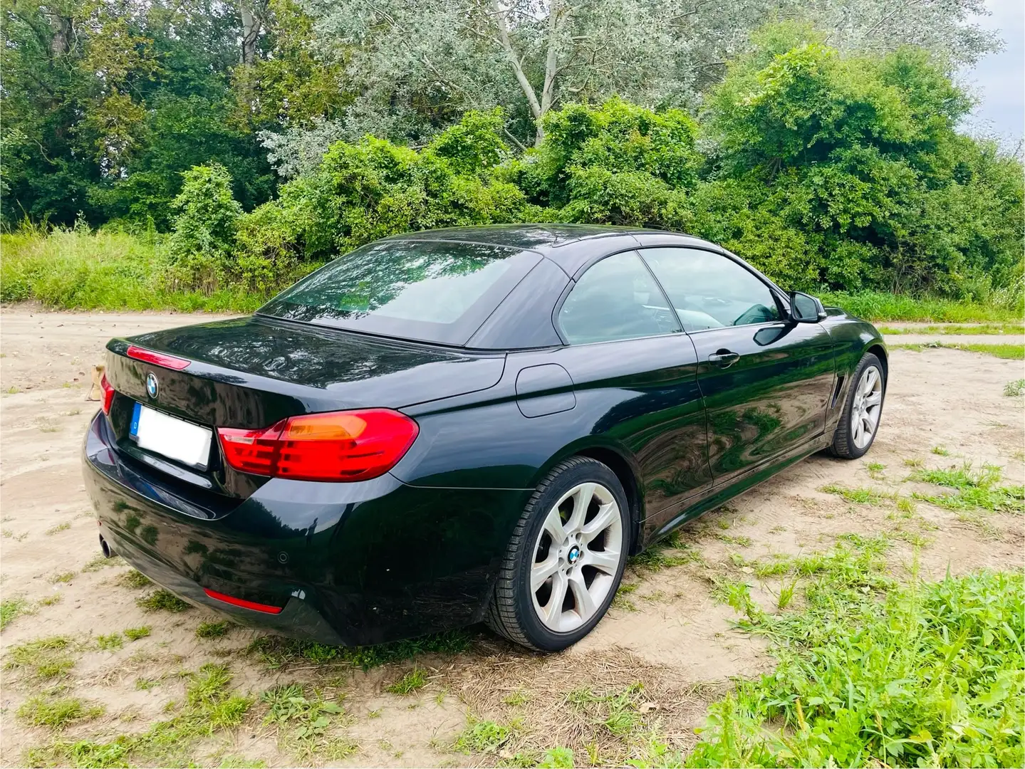 BMW 435 435d Cabrio xDrive Aut. Sport Line Schwarz - 2