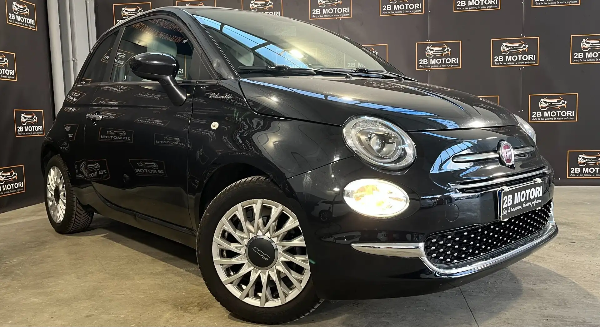 Fiat 500 500 1.0 Hybrid Dolcevita Nero - 1