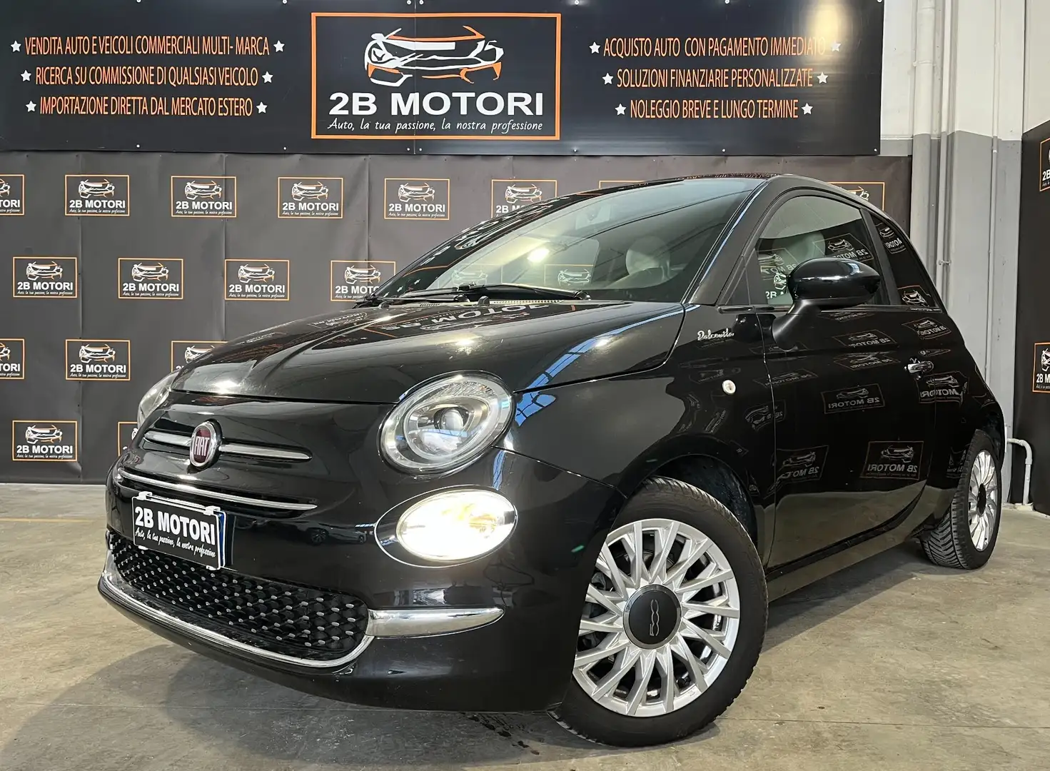 Fiat 500 500 1.0 Hybrid Dolcevita Nero - 2