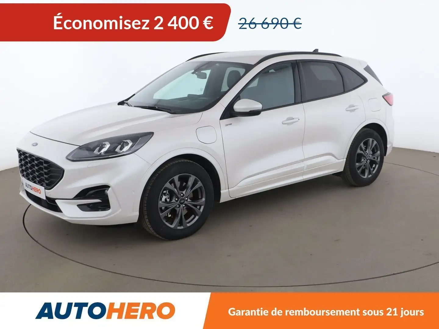 Ford Kuga 2.5 Duratec PHEV ST Line X eCVT Blanc - 1
