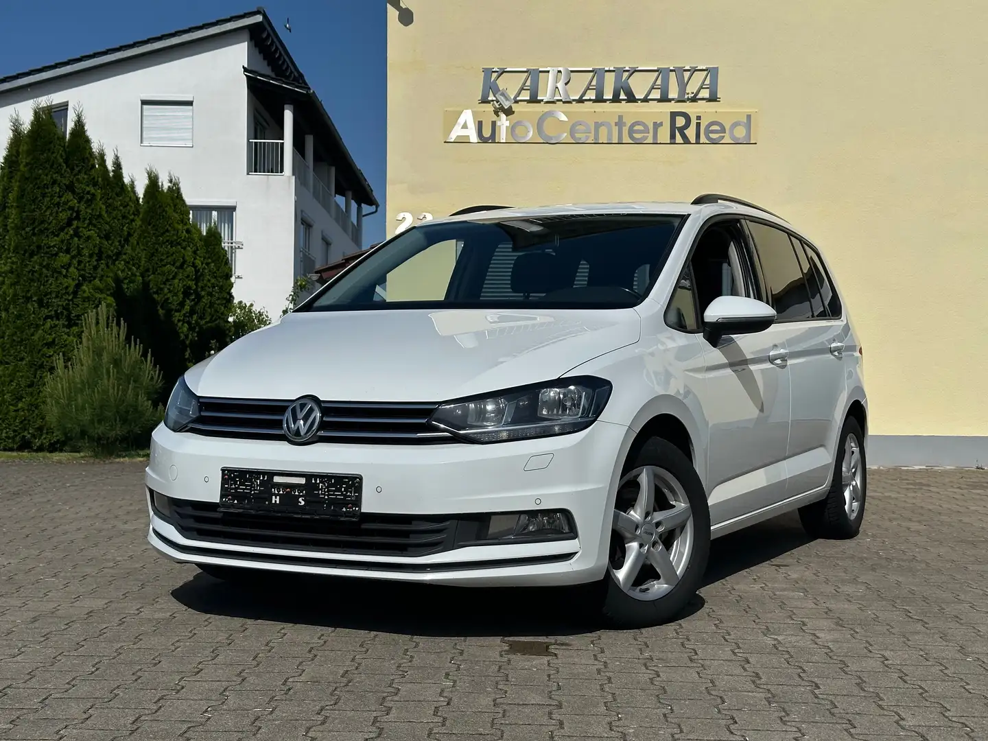 Volkswagen Touran 1.6 TDI DSG Comfortline/Alcantara/Navi/ACC/Massage Blanc - 1