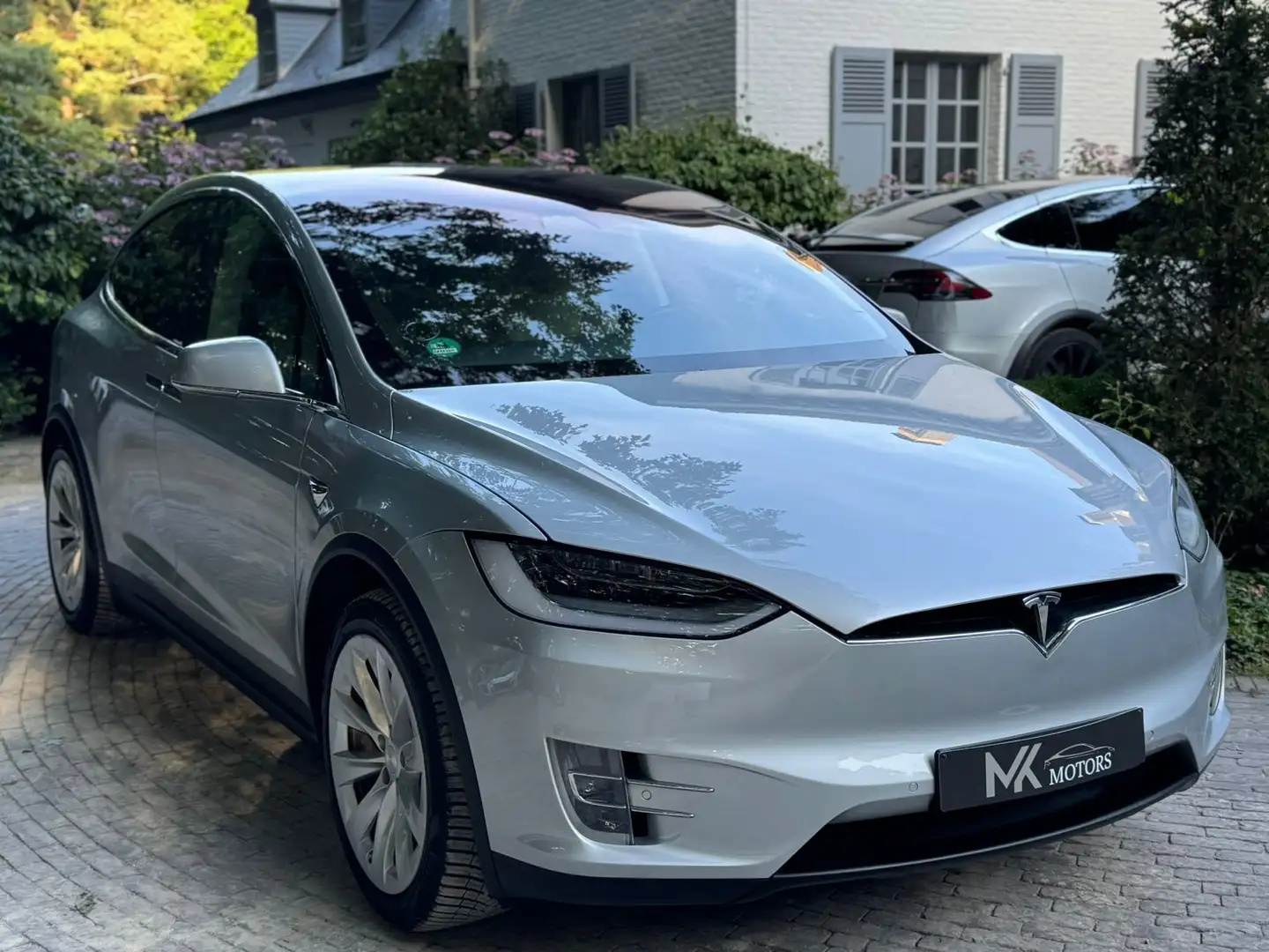 Tesla Model X 90D Dual motor/Autopilot/MCU2/Towhook/Ventilated Grijs - 1