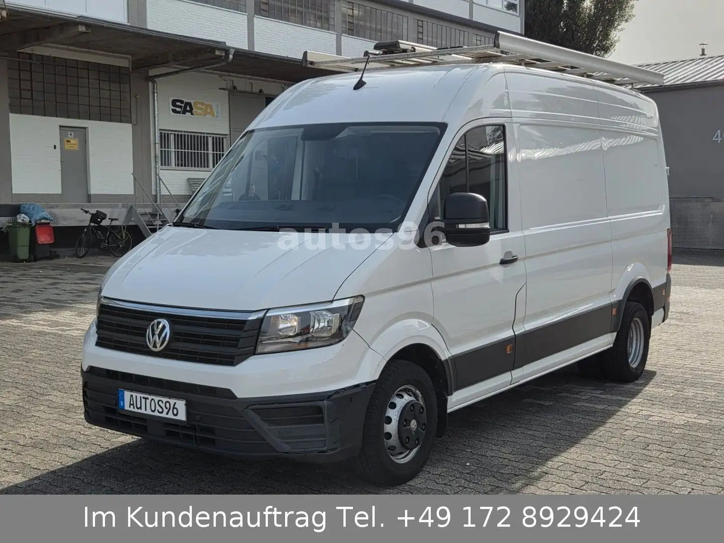 Volkswagen Crafter Automatik 1. Hand Zwillingsbereifung Blanc - 1