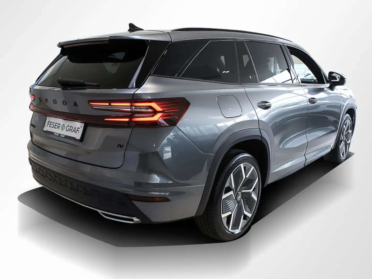Skoda Kodiaq 1.5 iV TSI Sportline DSG Kessy Navi RüKa Grau - 2