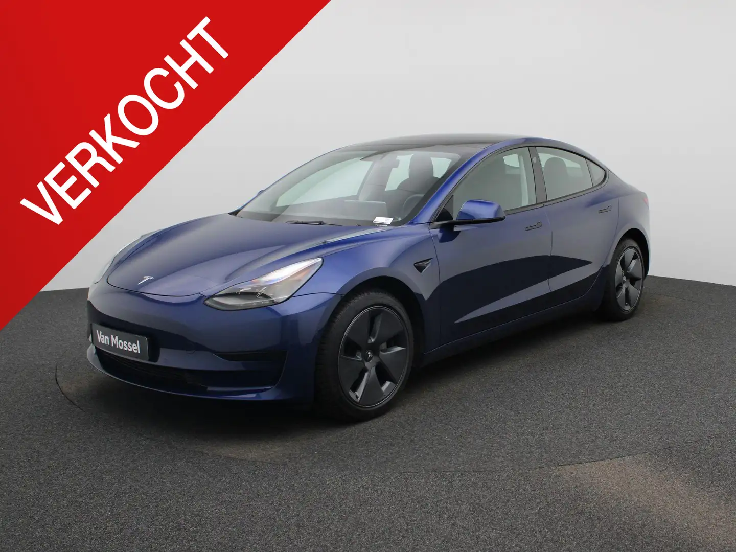 Tesla Model 3 Standard RWD Plus 60 kWh Pano. dak | LEDER | LED | Bleu - 1