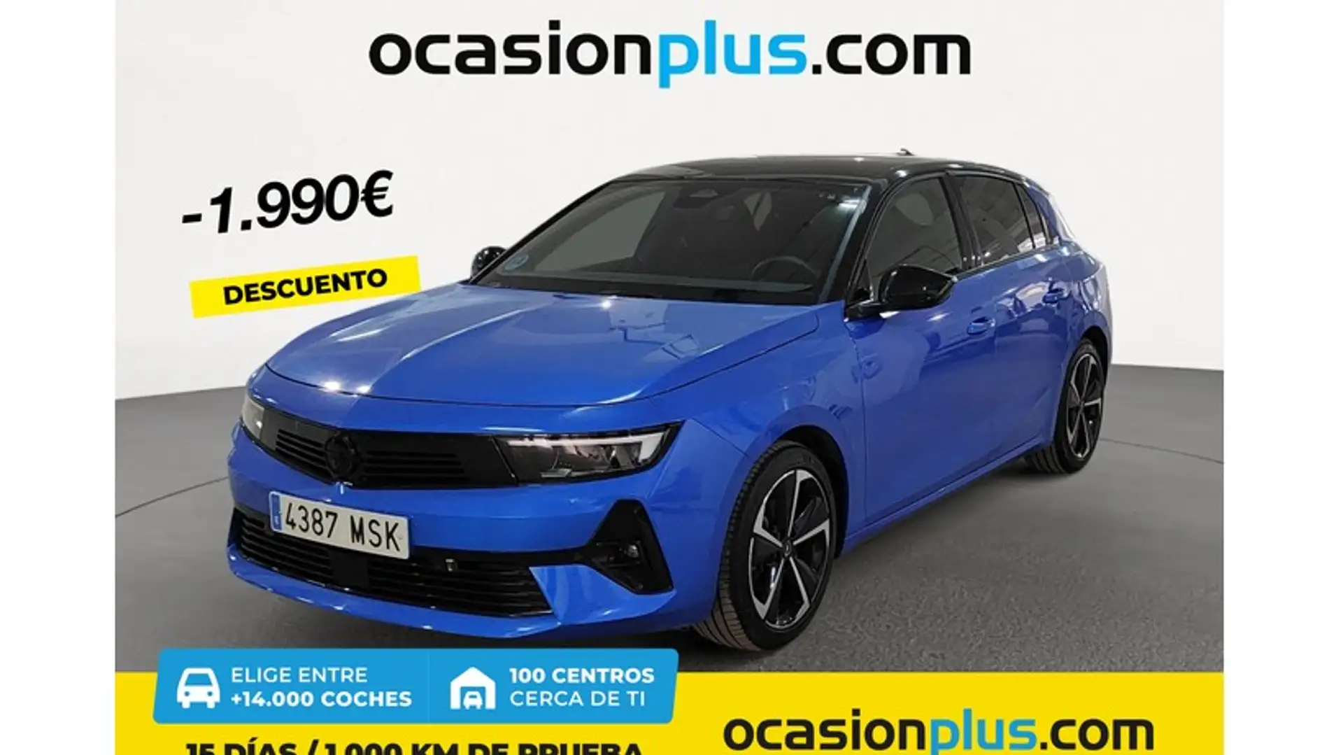 Opel Astra 1.2T XHT S/S GS 130 Blauw - 1