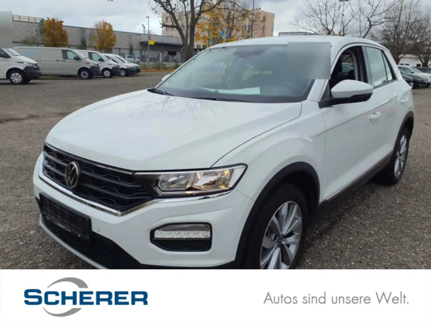 Volkswagen T-Roc 1.0 TSI Style Navi+PDC+Climatr+17" Weiß - 1