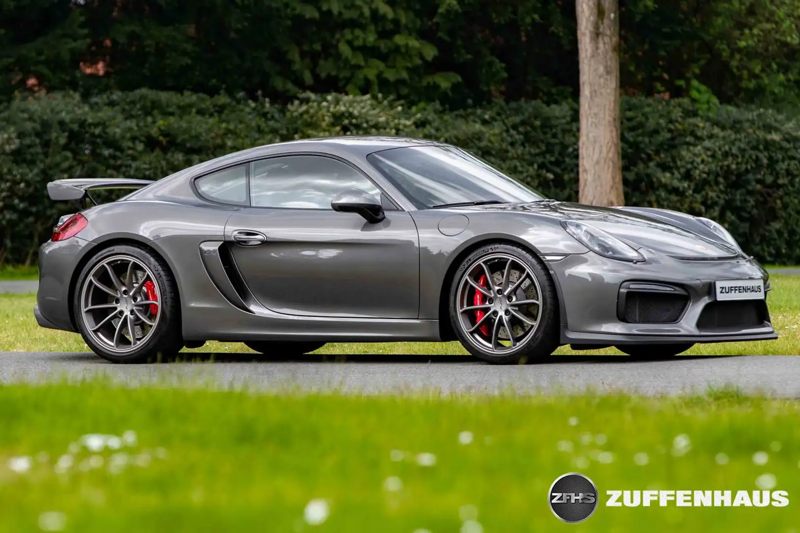Porsche Cayman GT4 3.8 Handbak Grijs - 1
