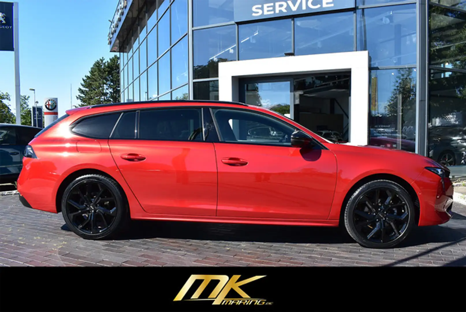 Peugeot 508 SW Allure PT 130 EAT8*MATRIX*NAV*SHZ*CARPLAY Rood - 2