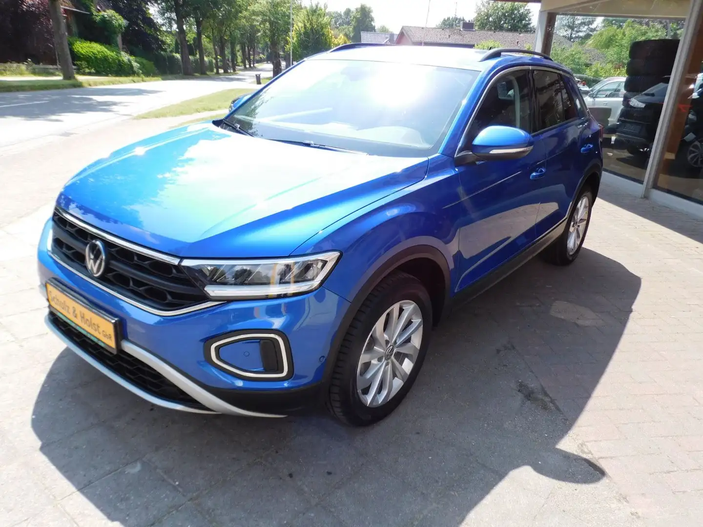 Volkswagen T-Roc Life DSG ACA 10.100km Blau - 1