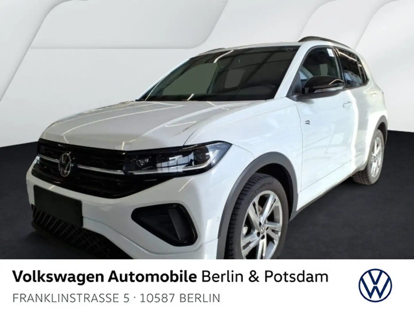 Volkswagen T-Cross 1.5 TSI R-Line Navi AHK Matrix-LED SHZ Weiß - 1