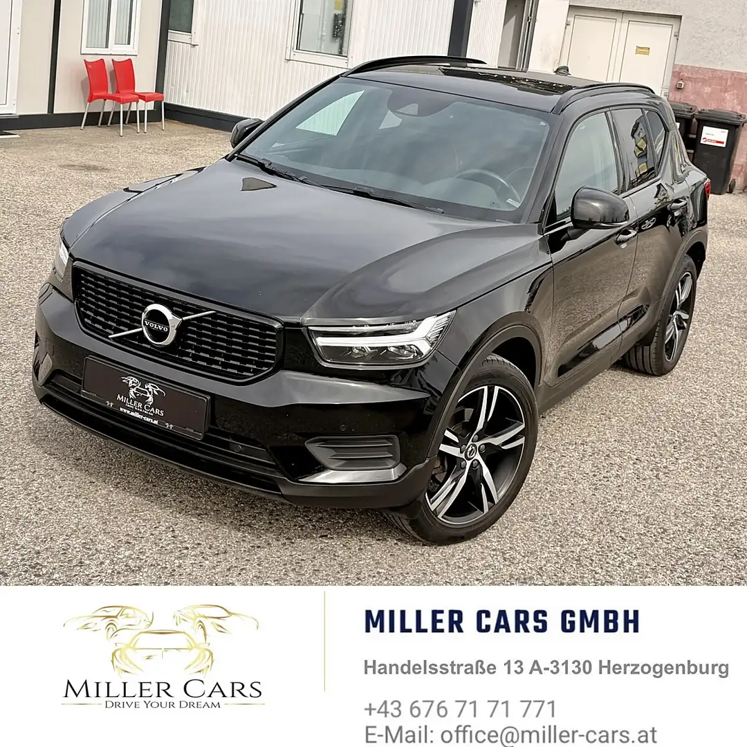 Volvo XC40 D3 R-Design Geartronic*Erstbesitz*ZR+WP neue*Se... Schwarz - 1
