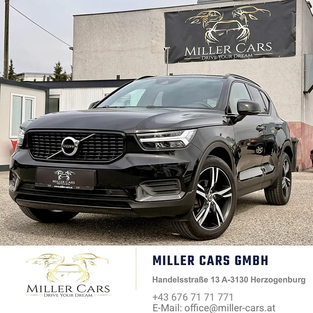 Volvo XC40 D3 R-Design Geartronic*Erstbesitz*ZR+WP neue*Se... Schwarz - 2