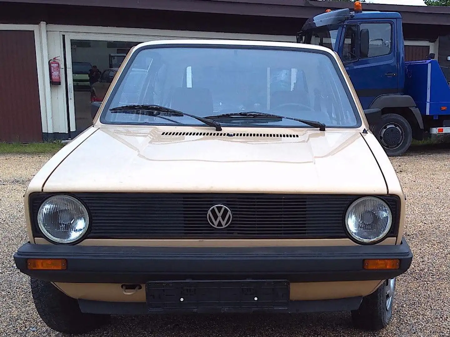 Volkswagen Golf 1 - TÜV NEU - H bež - 1