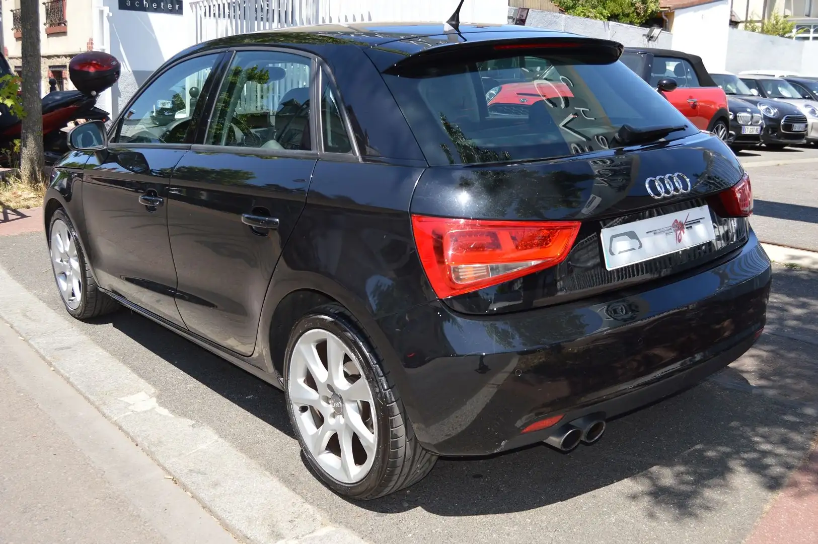Audi A1 1.4 TFSI 122CH AMBITION LUXE S TRONIC 7 Noir - 2