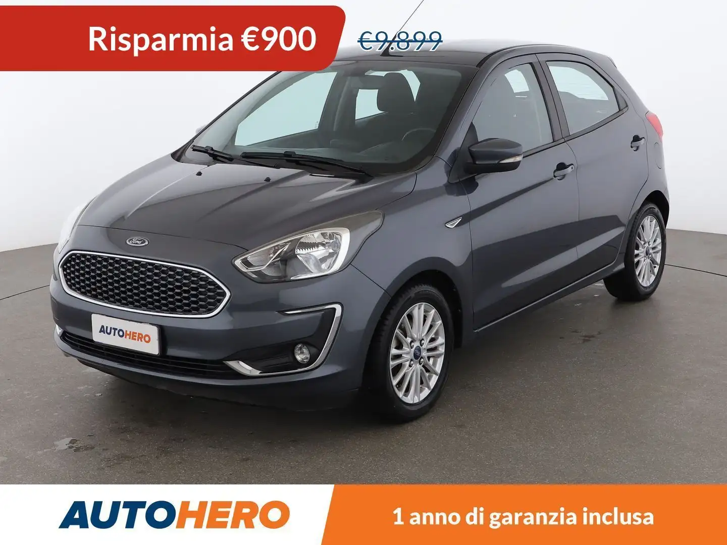 Ford Ka/Ka+ 1.2 Ti-VCT Ultimate 85 CV Gris - 1