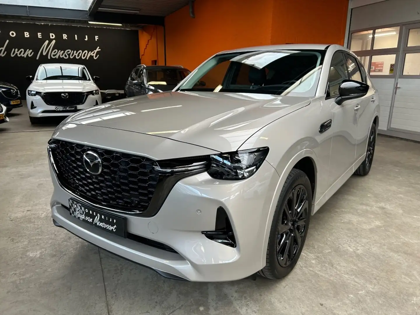 Mazda CX-60 2.5 PHEV HOMURA + / 360 Camera / Ad-Cruise / Bose Gris - 2