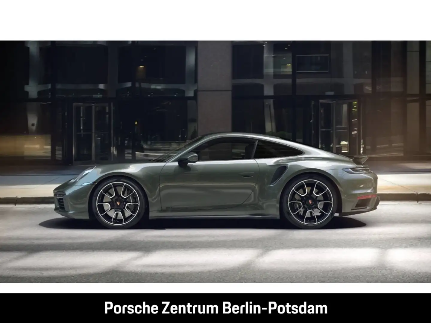 Porsche 992 911 Turbo S Burmester Liftsystem Vorderachse Grün - 2