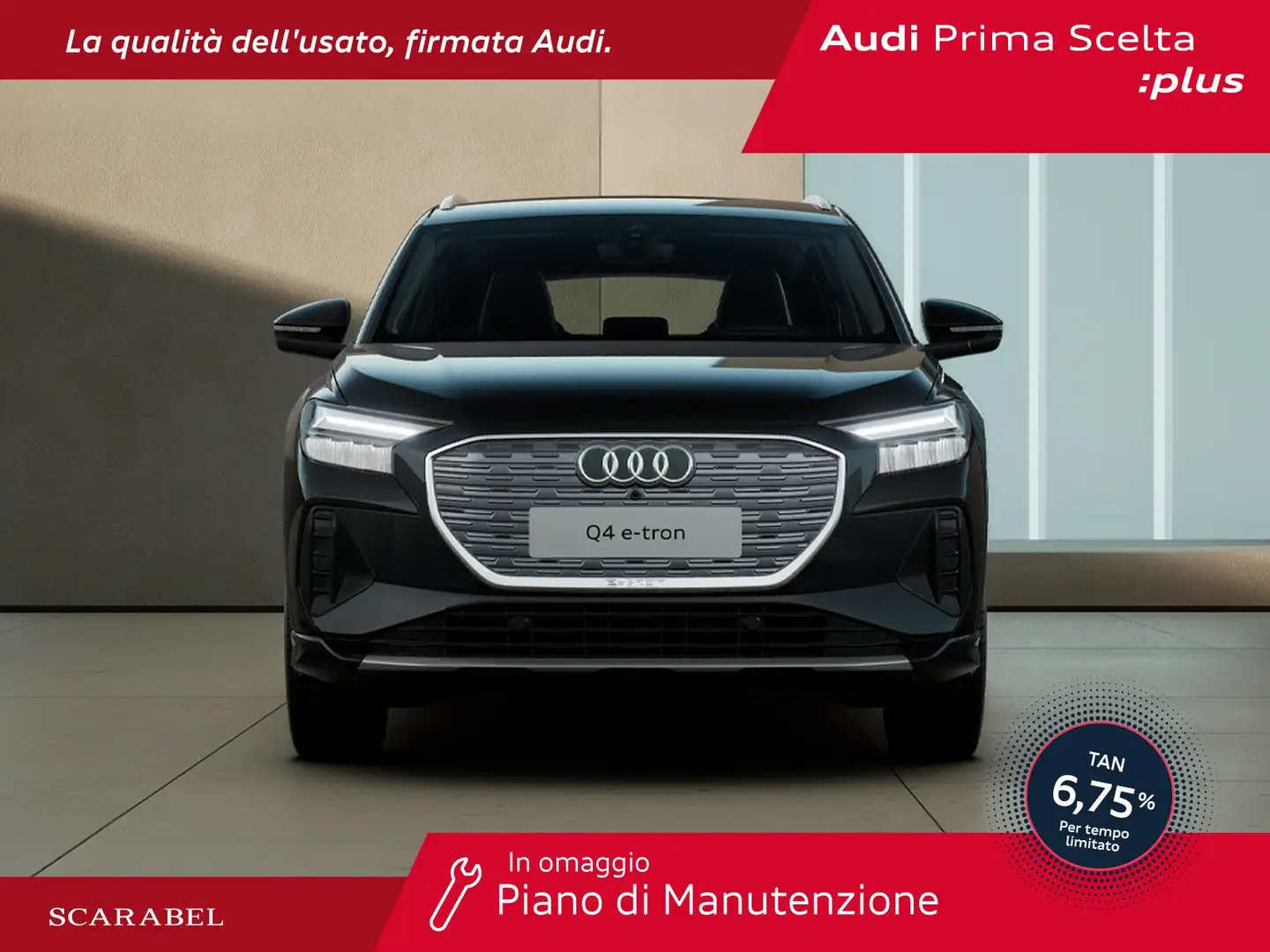 Audi Q4 e-tron 45 business advanced quattro 286cv Schwarz - 2