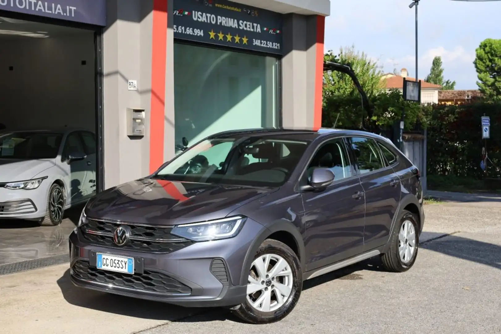 Volkswagen Taigo 1.0 TSI 110 CV DSG Automatica per NEOPATENTATI Grijs - 1