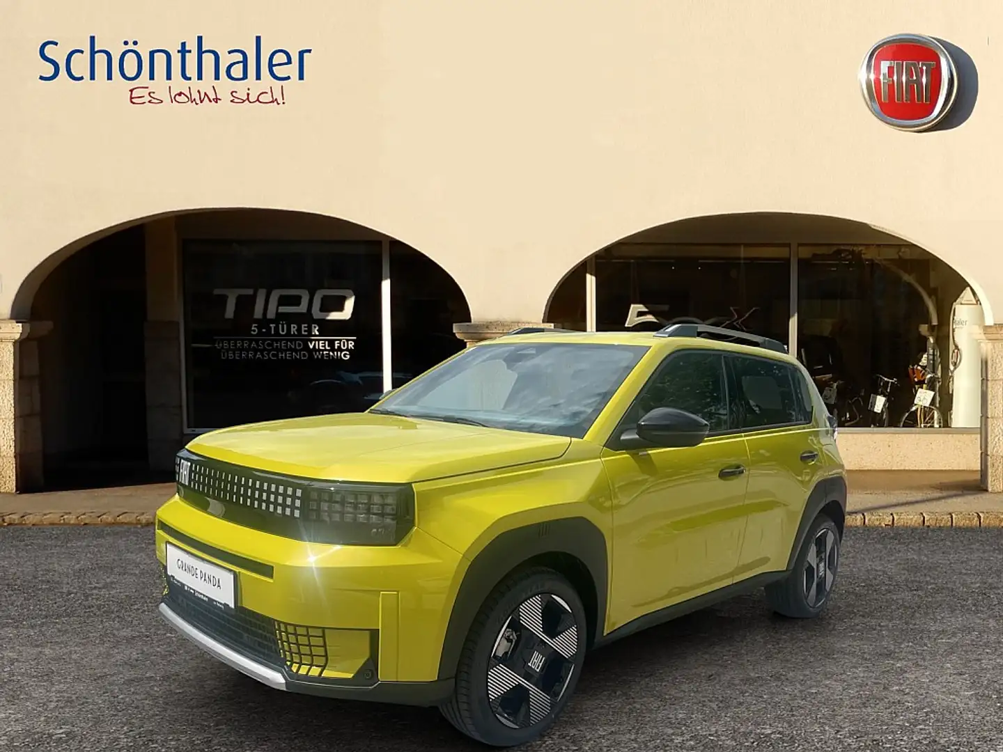 Fiat Grande Panda Elektro 44kWh La Prima Gelb - 1