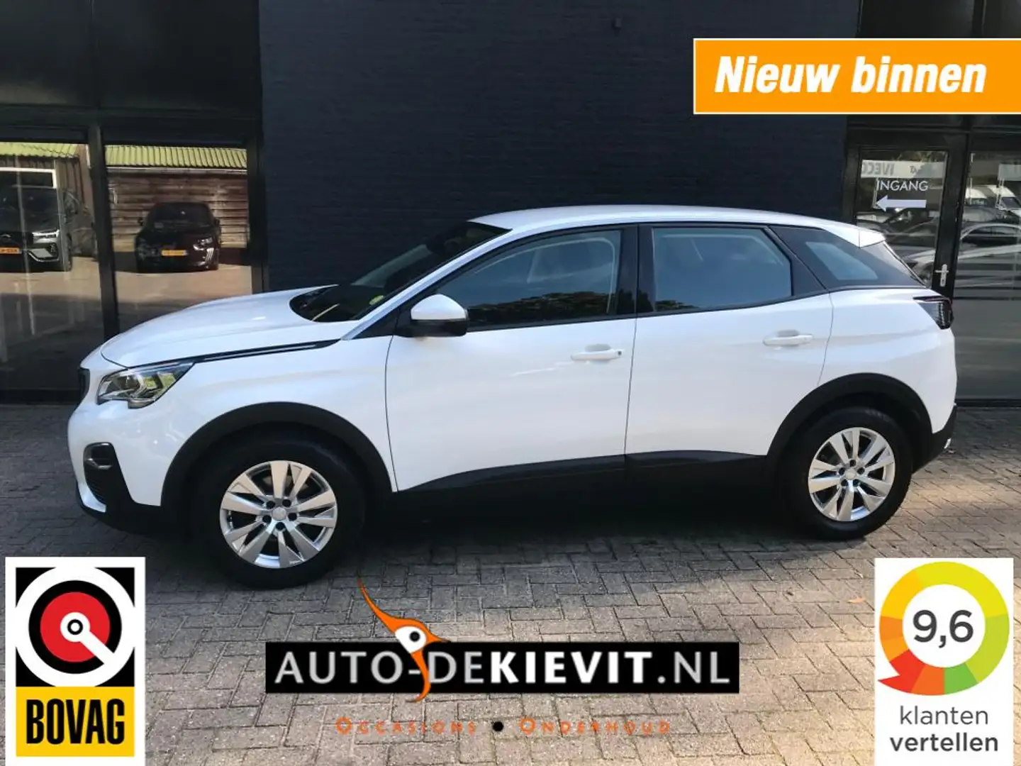 Peugeot 3008 1.5 BLUEHDI **Trekhaak Wit - 1