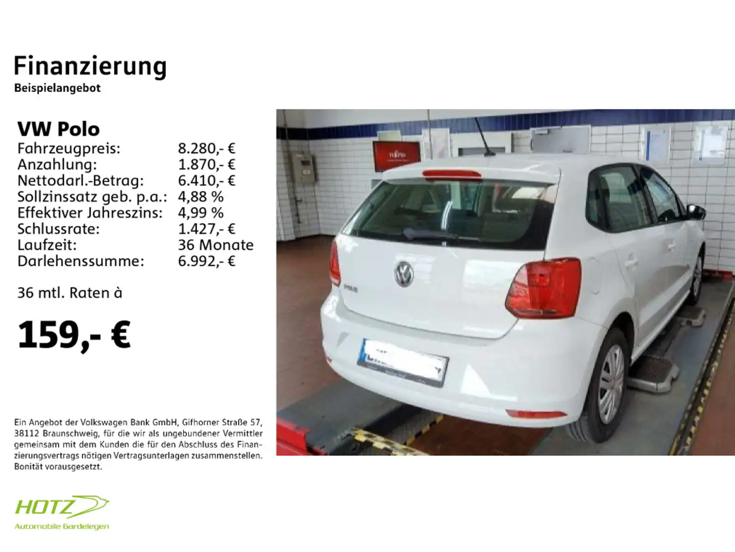 Volkswagen Polo V 1.0 Trendline Fehér - 2