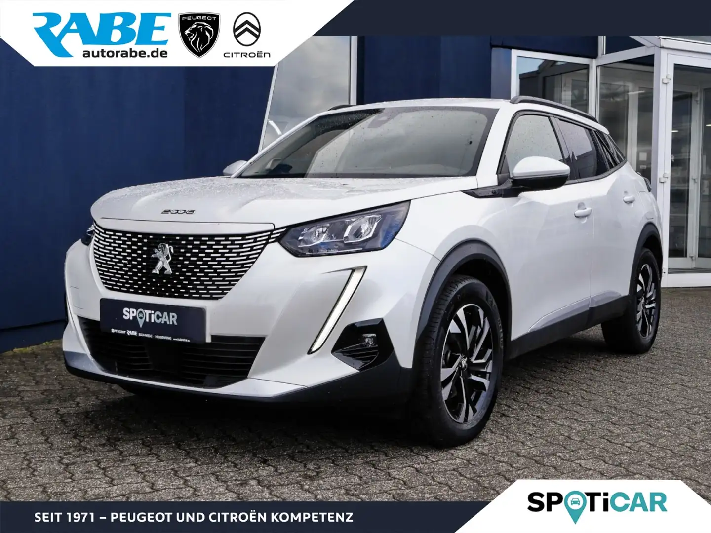Peugeot 2008 -e Allure Pack 136 Klimaautomatik+Navi+LED Klima Weiß - 1