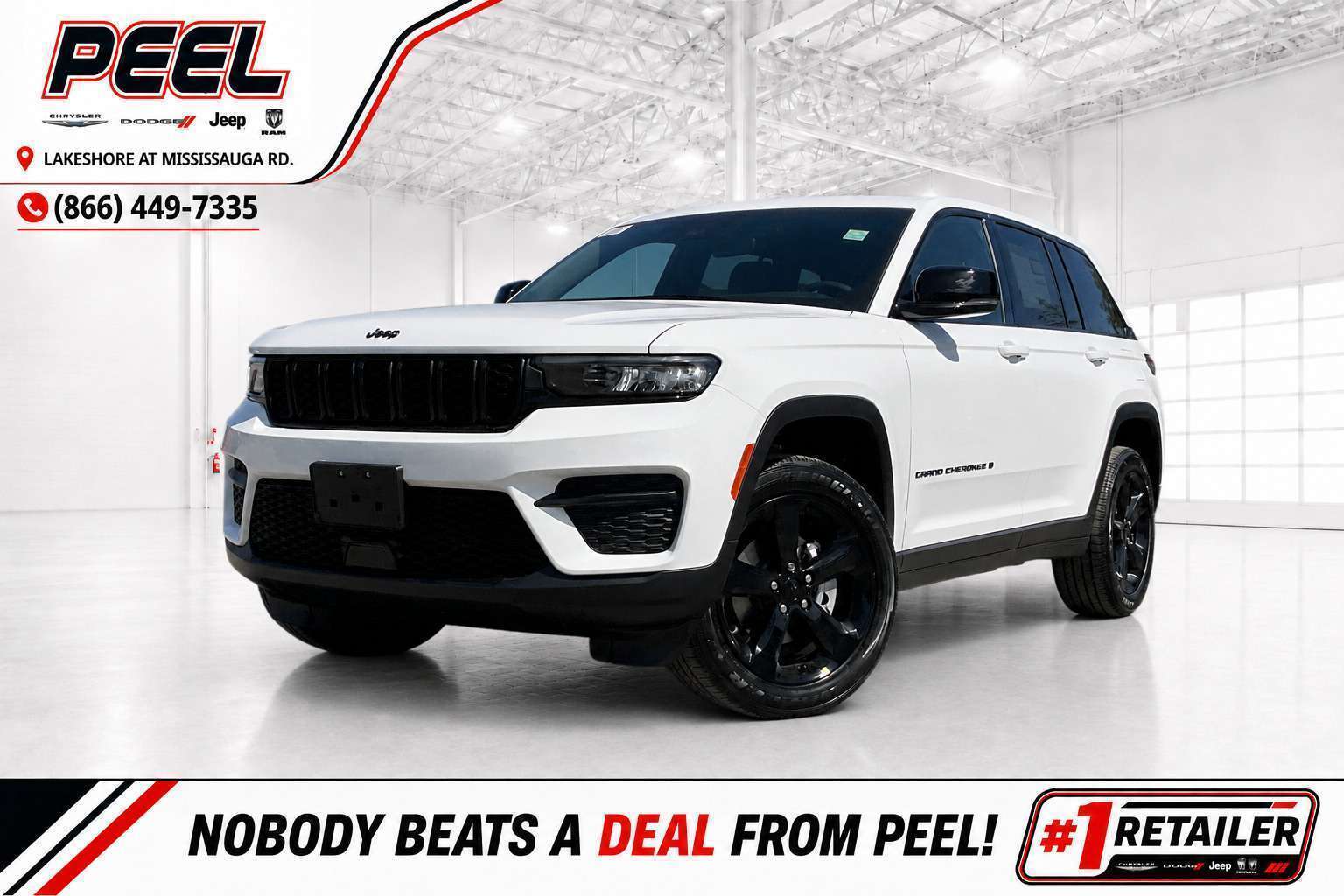 White 2025 Jeep Grand Cherokee SUV / Crossover Four-Wheel Drive Automatic