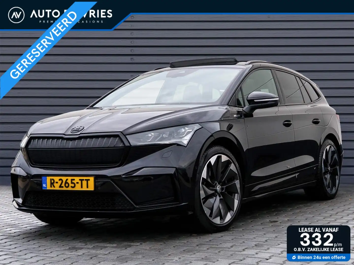 Skoda Enyaq iV 80 Sportline | SOH 96% | Panoramadak | Carplay Black - 1